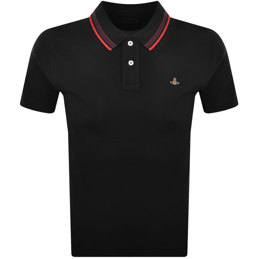 Vivienne Westwood Classic Polo T Shirt Black | Mainline Menswear us